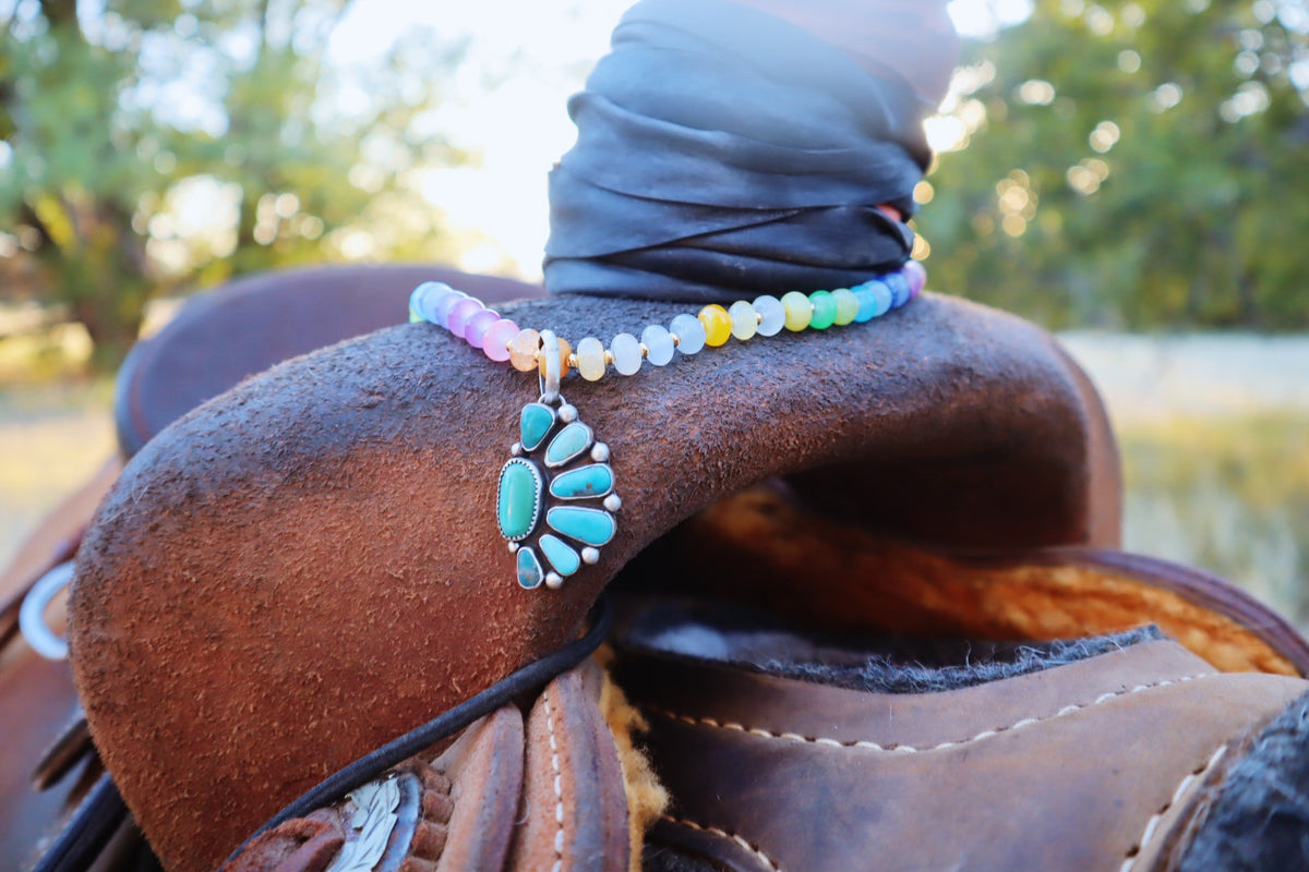 Turquoise Half Cluster